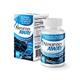 NeuropAWAY Nerve Support, Clinically Proven Patented Formula for Nerve Discomfort, Burning, Tingling, & Numbness in Fingers, Hands, Toes & Feet, 60 Daily Capsules