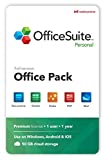 OfficeSuite Personal Compatible with Microsoft® Office Word® Excel® & PowerPoint® and Adobe® PDF - 1 Year License for 1 Windows & 2 mobile devices