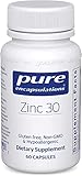 Pure Encapsulations Zinc 30 mg | Zinc Picolinate Supplement for Immune System Support, Growth and Development, and Wound Healing* | 60 Capsules
