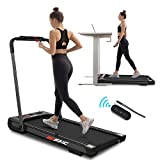 FYC Under Desk Treadmill - 2 in 1 Folding Treadmill for Home 2.5 HP, Installation-Free Foldable Treadmill Compact Electric Running Machine, with LED Display Walking Running Jogging for Home Office Use
