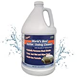 CHOMP! World’s Best Gutter Cleaner: Ultimate Gutter Cleaning Solution for All Types of Rain Gutters, Siding and Metal Trim - Instantly Clean Black Streaks, Filth, Dirt and More - 1 Gallon