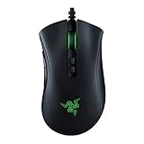 Razer DeathAdder v2 Ergonomic Wired Gaming Mouse Chroma RGB Lighting Programmable (Renewed)