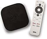 Onn Android TV 4K UHD Streaming Device with Voice Remote Control Google Assistant & High Speed HDMI Cable (100026240)