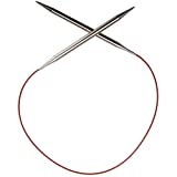 ChiaoGoo Red Lace Circular 24 inch (61cm) Stainless Steel Knitting Needle Size US 4 (3.5mm) 7024-4