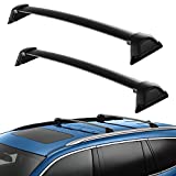 YITAMOTOR Roof Rack Cross Bars Compatible for 2017-2022 CRV, Aluminum Cargo Carrier Rooftop Luggage Bike Crossbars with Side Rails, Black