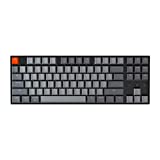 Keychron K8 Hot-swappable Wireless Bluetooth 5.1/Wired USB Mechanical Keyboard with Gateron G Pro Red Switch/White LED Backlit/N-Key Rollover, Tenkeyless 87-Key Computer Keyboard for Mac Windows