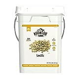 Augason Farms Lentil Beans Emergency Bulk Food Storage 4 Gallon Pail 231 Servings