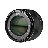 Meike 85mm F1.8 Full Frame Auto Focus Lens Compatible with EOS EF Mount Digital SLR Cameras