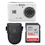 Kodak PIXPRO FZ45 Digital Camera + Point & Shoot Camera Case + Sandisk 128GB SDXC Memory Card…