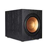 Klipsch Synergy Black Label Sub-120 12” Front-Firing Subwoofer with 200 Watts of continuous power, 400 watts of Dynamic Power, and Digital Amplifier for Powerful Home Theater Bass in Black