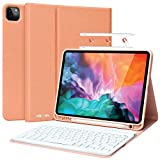 iPad Pro 11 Case with Keyboard, iPad Air 5th Generation Case with Keyboard, Keyboard Case for iPad Pro 11 inch 3rd/ 2nd/1st Gen, iPad Air 5th/ 4th Gen 10.9, Detachable Keyboard with Pencil Holder