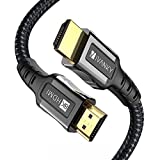 8K HDMI Cable for PS5, iVANKY HDMI 2.1 Cable 8K@60Hz Ultra HD 48Gbps 8K HDR, 3D, 4320P,2160P, 1080P, Ethernet - Zinc Alloy Shell - Audio Return (ARC), UHD TV, Monitor, PS4, PS3-3.3ft
