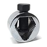 Go2 Socket 2.0 Adjustable Bolt Remover Tool - Rounded or Damaged Nut Extractor (2019 Model with 14MM Hex Head, Texturized Set Screw Bottom and Enhanced Diamond Cavity for Even More Grip)