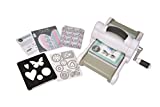 Sizzix Big Shot Starter Kit-White & Gray-UK Version ft. MLH, Plastic/Steel/Rubber, Multi-Colour, 41.7 x 29 x 23.1 cm