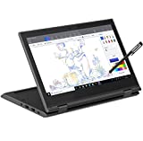 2022 Lenovo 300e 11.6' 2-in-1 Touchscreen Winbook (Intel N4120, 4GB RAM, 64GB Storage, Stylus, Webcam) Ruggedized, Water Resistant, Convertible Home & Education Laptop, IST Pen, Windows 10 / 11 Pro