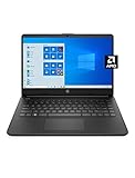 HP 14 Laptop, AMD 3020e, 4 GB RAM, 64 GB eMMC Storage, 14-inch HD Display, Windows 10 Home in S Mode, Long Battery Life, Microsoft 365, (14-fq0020nr, 2020)