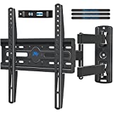 Mounting Dream UL Listed TV Wall Mount Swivel and Tilt for Most 26-55 Inch TV, TV Mount Perfect Center Design, Full Motion TV Mount Bracket with Articulation, up to VESA 400x400mm, 60 lbs, MD2377