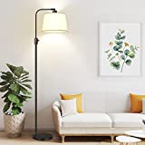 【Upgraded】 Dimmable Floor Lamp, 1000 Lumens LED Edison Bulb Included, Nintiue Arc Floor Lamps for Living Room Modern Standing Lamp Tall Lamps for Living Room Bedroom