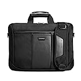 EVERKI Versa Premium Business 13-inch to 17.3-Inch Laptop Briefcase Bag, Ballistic Nylon and Leather, Travel Friendly (EKB427BK17)