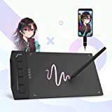 XENX X1-640 Ultra-thin Graphic Drawing Tablet 6x4 inch with 8192 Pressure Levels Battery-Free Pen for Digital Art, Design, E-learning/Online Classes, OSU Gaming, Compatible with Windows, Mac & Android