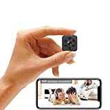 Biluocun Mini Spy Camera 1080P Full HD Hidden Camera via Wireless WiFi Connection and App Control, Cop Cam with Audio and Video Magnetic Waterproof Night Vision for Indoor and Outdoor