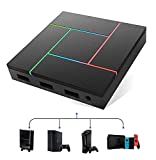 PXN K5 Pro Game Console Keyboard and Mouse Adapter Box for Nintendo Switch, PS3, PS4, Xbox S/X, Xbox Series X/S Download PXN-Play Keyboard Mapping, with 3.5mm Audio Interface