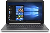 HP 17' HD+ SVA WLED-Backlit Notebook Laptop, Intel Core i5-8250U Up to 3.4GHz, 24GB Memory: 16GB Intel Optane + 8GB DDR4, 2TB HDD, Webcam, Bluetooth, Windows 10 Home, Silver