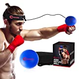 CHAMPS MMA Boxing Reflex Ball -Improve Reaction Speed and Hand Eye Coordination Training Boxing Equipment for Training at Home, Boxing Gear for MMA Equipment, Punching Ball Reflex Bag (Beginner)