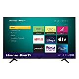 Hisense 55-Inch Class R6 Series Dolby Vision HDR 4K UHD Roku Smart TV with Alexa Compatibility (55R6G, 2021 Model)