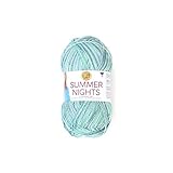 (1 Skein) Lion Brand Yarn Summer Nights Yarn, Treasure Island
