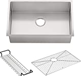 Kohler K-5409-NA Strive 29-Inch x 18-5/16-Inch Undermount Medium SingleBowl Kitchen Sink, Stainless Steel