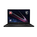 MSI GS76 Stealth 17.3' 4K Display Gaming Laptop: Intel Core i9-11900H, NVIDIA GeForce RTX 3080, 64GB, 2TB SSD, Wi-Fi 6, Thunderbolt 4, Win 10: Black 11UH-078
