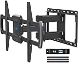Mounting Dream TV Mount for Most 42-75 inch Flat Screen TVs Up to 100 lbs, Full Motion TV Wall Mount with Swivel Articulating 6 Arms, TV Wall Mounts Fit 12'', 16” Wood Studs, Max VESA 600x400mm