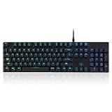 Perixx PERIBOARD-328 Full-Size Mechanical Keyboard with Kailh Low Profile Brown Switch