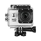 Waterproof Action Camera-1080P 12MP Full HD Sports Camera Underwater 30M, 140 Degree Wide-Angle Mini DV Camcorder with Multi Accessories