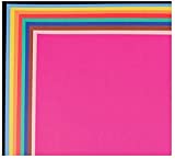 School Smart 1485739 Railroad Board, 4-ply Thickness, 22' x 28', Assorted Color (Pack of 25)