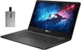 2020 ASUS 14' HD Chromebook Laptop Computer, Intel Celeron N3350 Processor, 4GB RAM, 32GB eMMC, Webcam, USB-C, Chrome OS, Grey, 32GB SnowBell USB Card