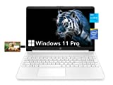 HP Pavilion Business Laptop, 15.6' HD Display, 11th Gen Intel Core i3-1115G4 Processor, Windows 11 Pro, 16GB RAM, 512GB SSD, Webcam, HDMI, Type-C, Numeric Keypad, Long Battery Life, PC Mall USB Card