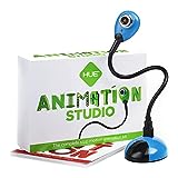 HUE Animation Studio: Complete Stop Motion Animation Kit HD Camera, Software and Book for Windows (Blue)