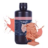 NOVA3D Wax Resin for LCD 3D Printer, 405nm 3D Printer Resin for Silicone Rubber Mold Press Print, to Jewelry Design, Dental & Garage Kits, 500ml…