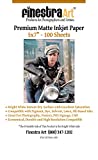 5' X 7' Premium Arctic Matte Inkjet Photo Paper - 100 Sheets