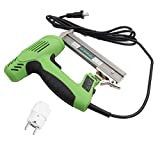 Woodworking Nail Gun, Electric Nailer Nail Gun Hand Operated Nailing Tool for Furniture Woodworking for Roofing, Making Furniture, Flooring, Covering Sofa, Making Picture Frames