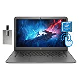 2022 HP Chromebook 14' HD Touchscreen Laptop Computer, Intel Celeron N3350 Dual-core Processor, 4GB RAM, 32GB eMMC, HD Webcam, Intel HD Graphics 500, USB-C, Chrome OS, Gray, 32GB SnowBell USB Card