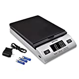 ACCUTECK All-in-1 Series W-8250-50bs A-Pt 50 Digital Shipping Postal Scale with Ac Adapter, Silver