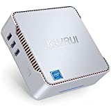 Mini PC Windows 11 Pro, 8GB DDR4 128GB SSD Intel Celeron J4125 Mini Desktop Computer, Support 2.5-inch SSD, 2.4G+5.0G WiFi, 4K HDMI x2, Gigabit Ethernet, BT 4.2, Support Windows 10 Pro Micro PC