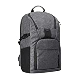 Amazon Basics Camera Backpack for Pro DSLR and Laptop (High Density Water-Resistant 840D Polyester) - Ash Gray