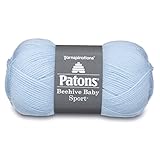 Patons Beehive Baby Sport Yarn, 3.5 oz, Bonnet Blue, 1 Ball