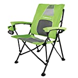 STRONGBACK 2.0 Elite Camping Chair, Original, Lime Green/Grey