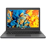 ASUS 2022 Newest Military-Grade Student Laptop, 11.6'' HD Certified Eye-Care Display, Intel Dual-Core Processor, 4GB RAM, Ethernet Port, Keyboard, USB Type-C, Win10 Pro (256GB Storage) (BR1100)