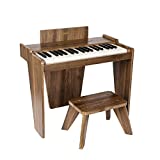 ZIPPY Kids Piano Keyboard, 37 Keys Digital Piano for Kids, Music Educational Instrument Toy, Wood Piano for 3+ Girls and Boys